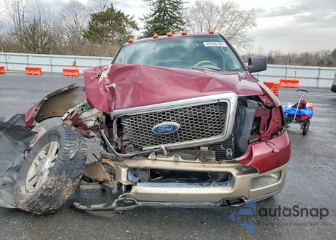 2005 Ford F150 Supercrew from USA, damaged, VIN 1FTPW14515KB79573